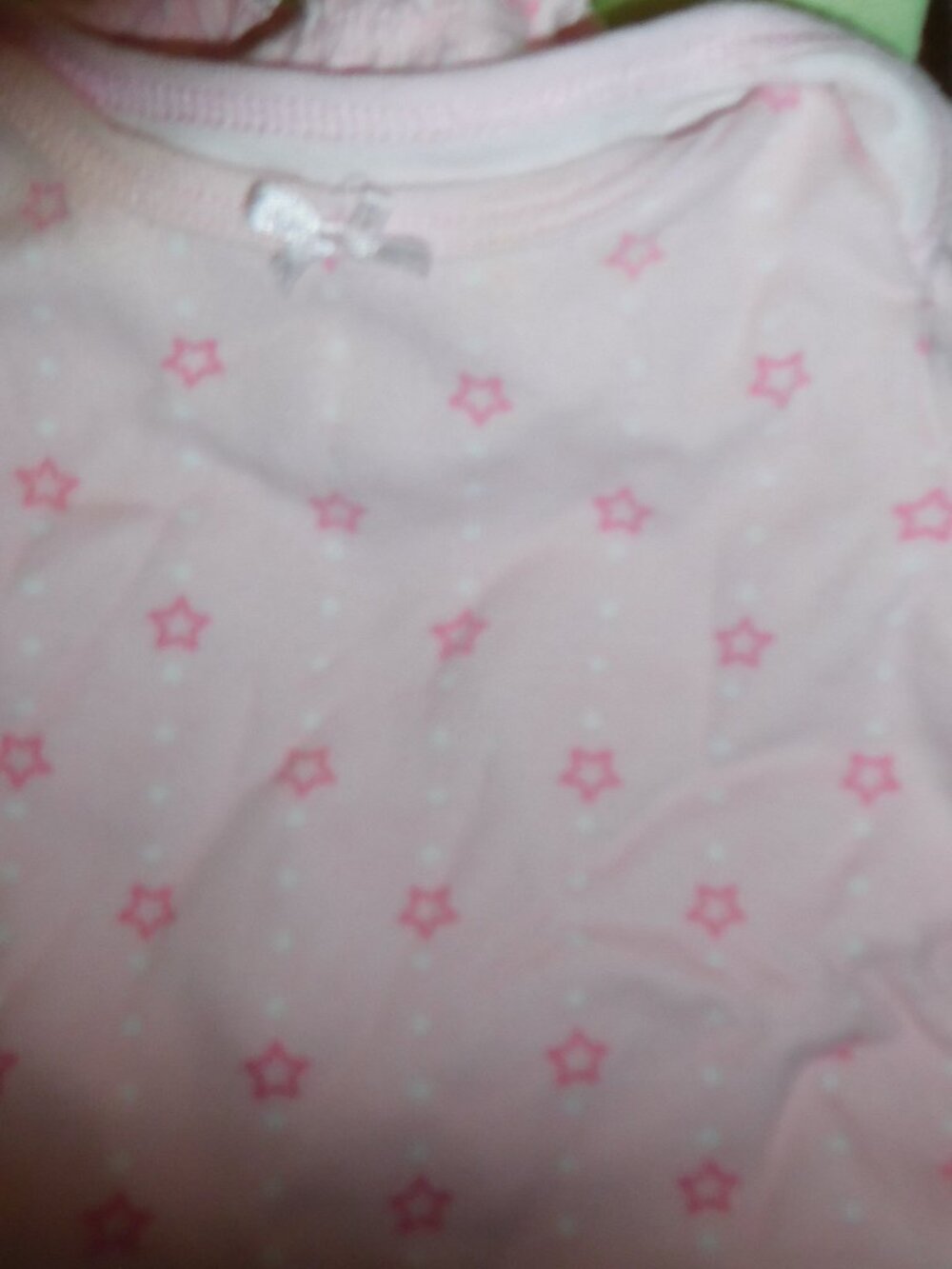 Pink Flowers Infant Gown (0-3 mos)